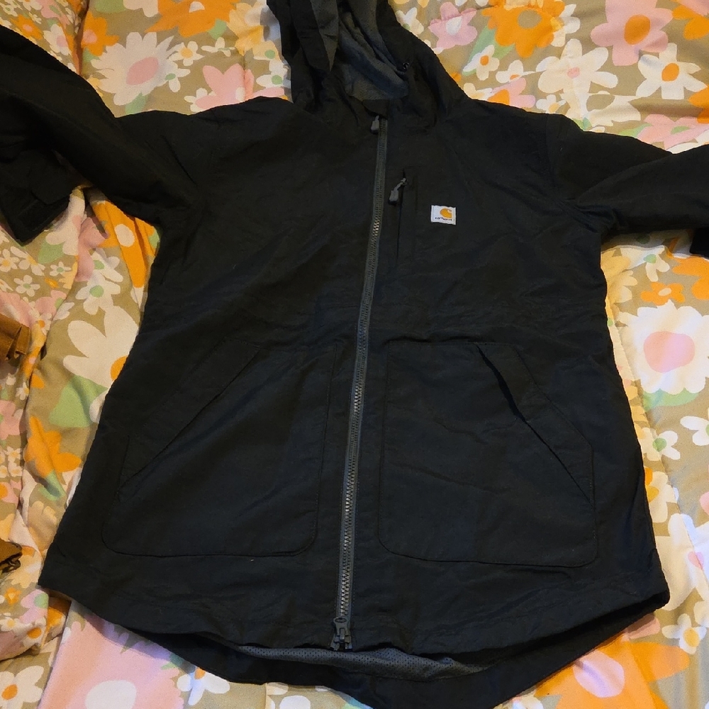 Carhartt Dark Gray Hooded Jacket